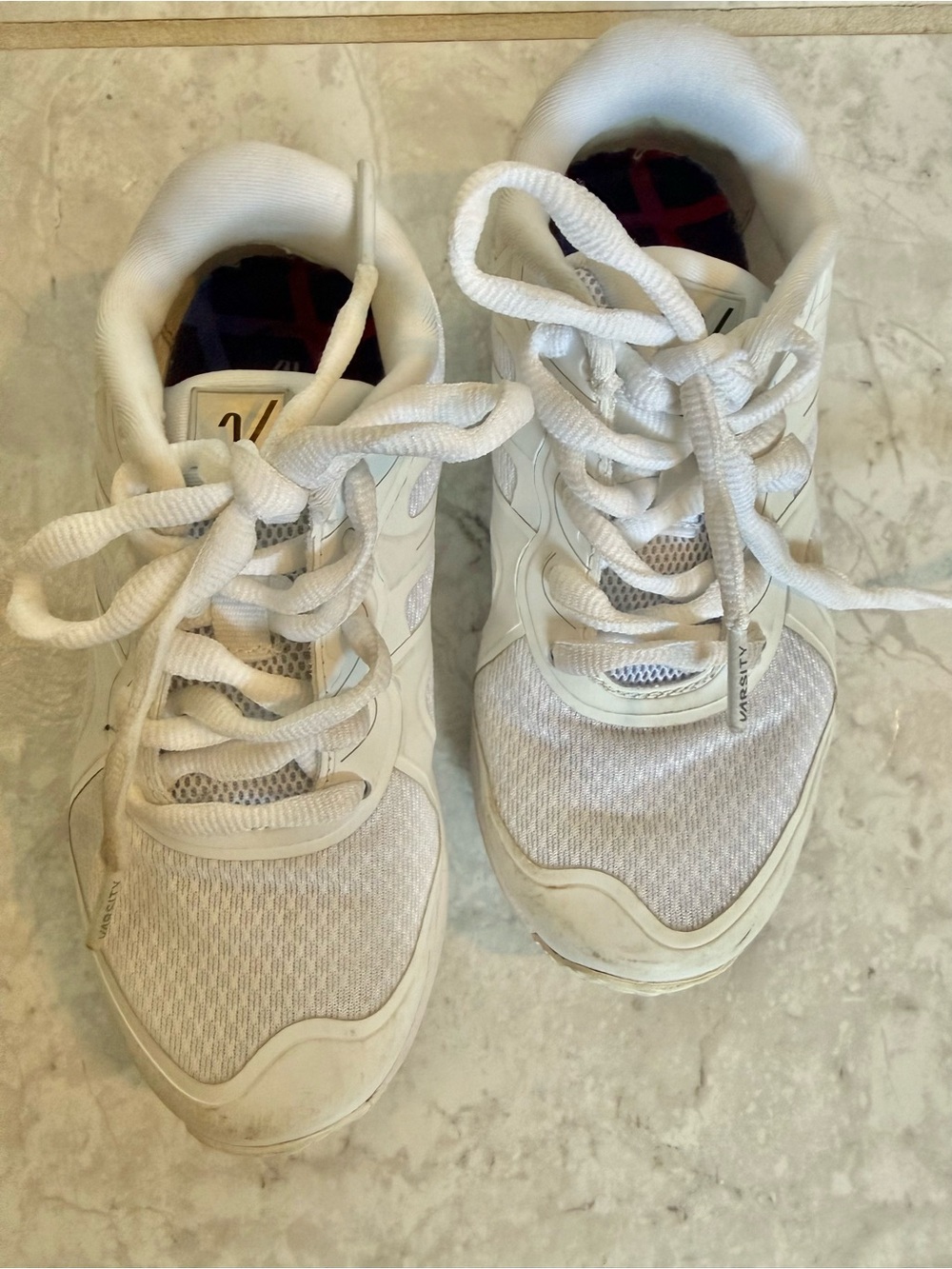 Varsity White Kids Sneakers